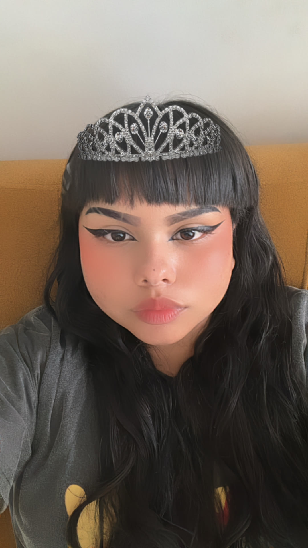 Evelyn a los 12 años