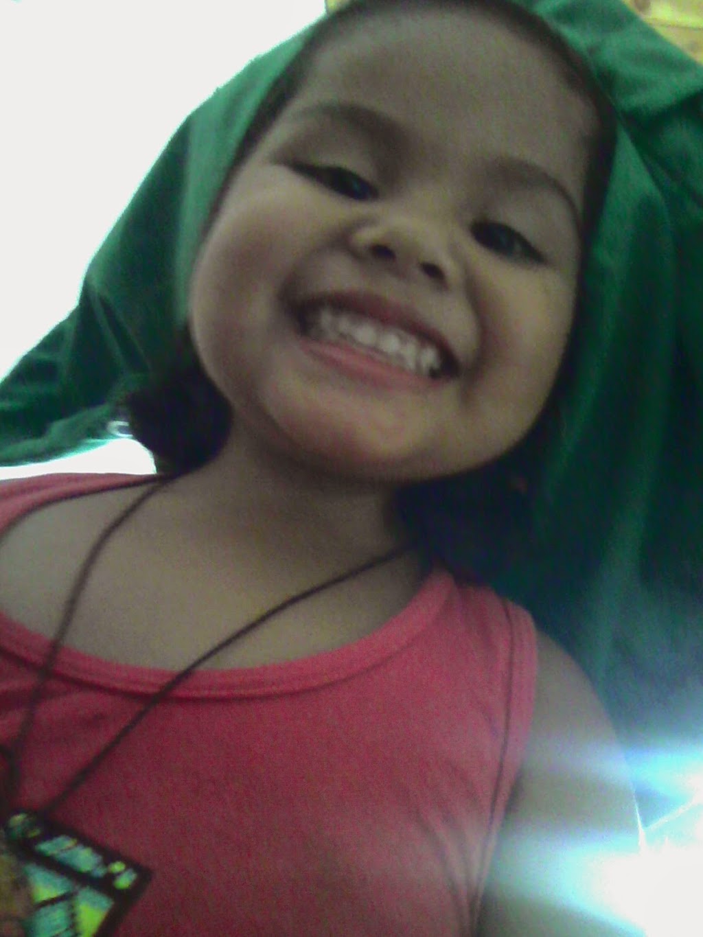 Evelyn a los 4 años
