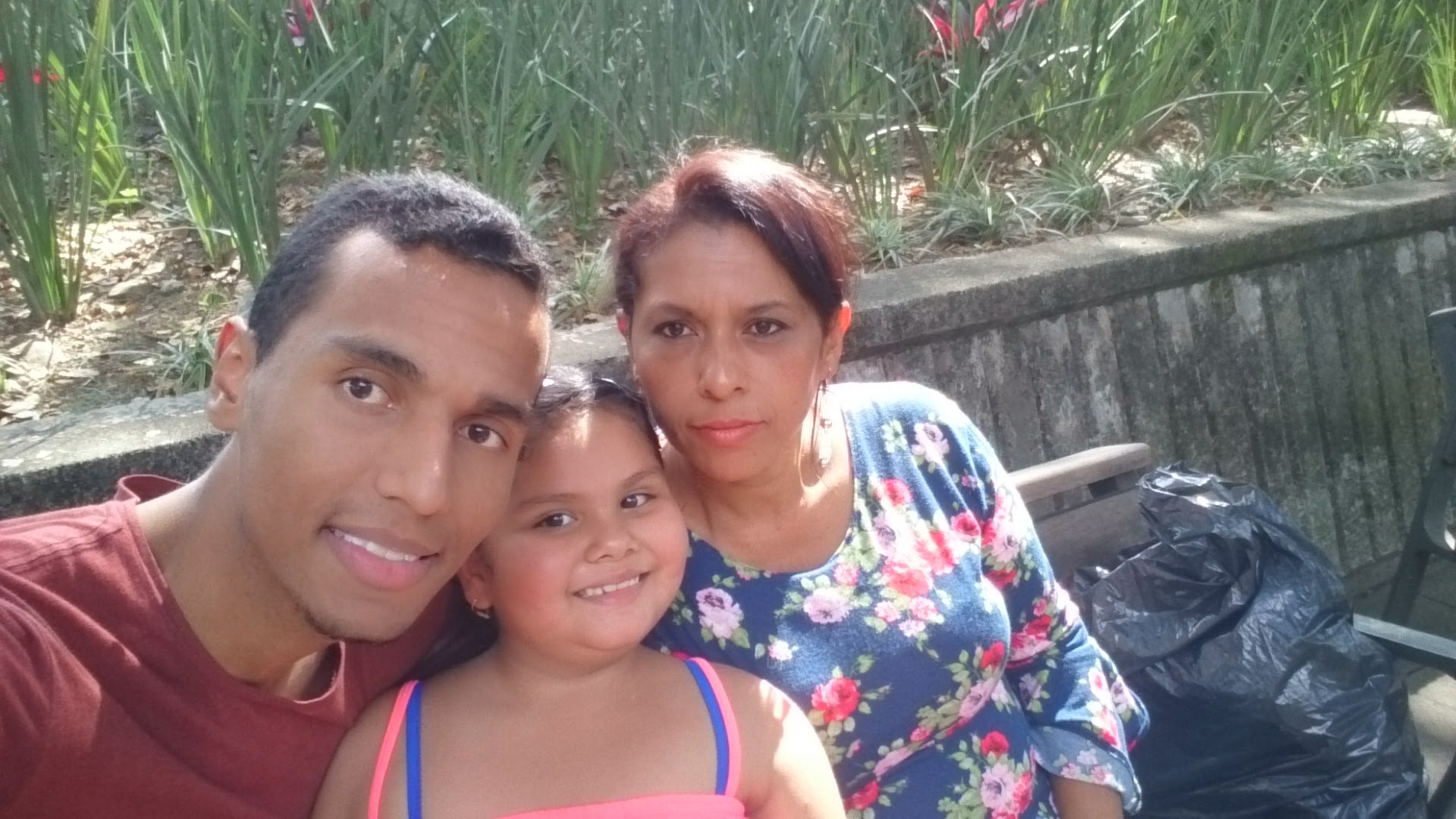 Evelyn a los 8 años